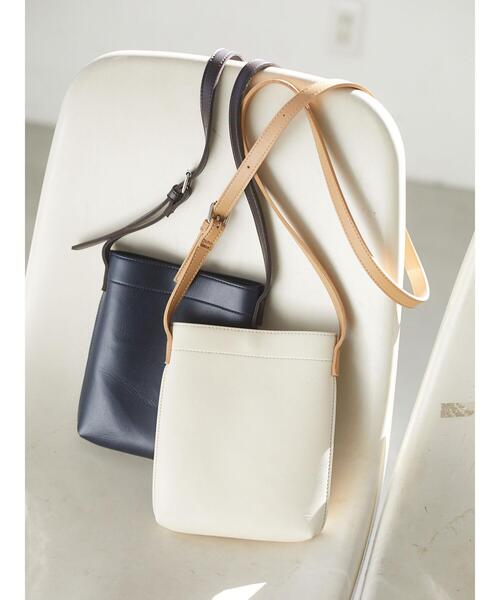 CRAFT STANDARD BOUTIQUE（クラフトスタンダードブティック）の「ミニショルダーバッグ　＊（ショルダーバッグ・レディース・カーキ/ネイビー/ホワイト・FREE）」の6枚目の写真