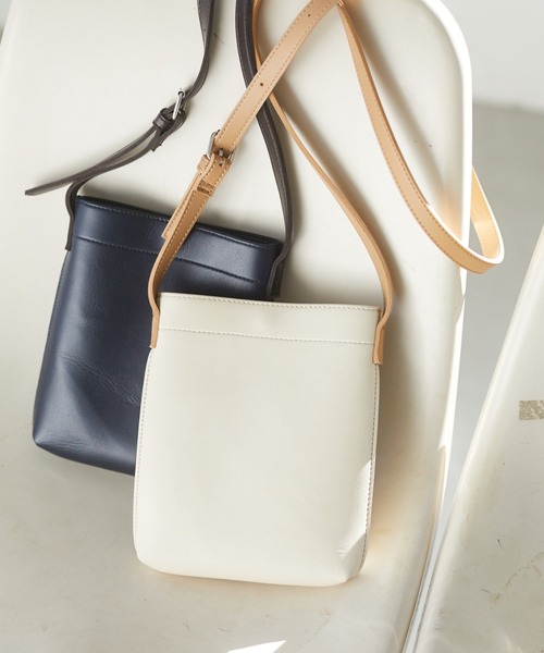 CRAFT STANDARD BOUTIQUE（クラフトスタンダードブティック）の「ミニショルダーバッグ　＊（ショルダーバッグ・レディース・カーキ/ネイビー/ホワイト・FREE）」の2枚目の写真