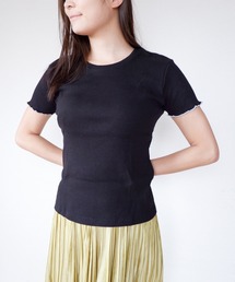 【FRUIT OF THE LOOM】リブインナーTシャツ/レディース