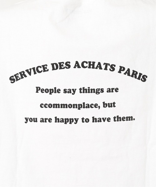 417 EDIFICE(フォーワンセブンエディフィス)の「◆【BIG SHIRTS / ビックシャツ】 ACHATS PARIS ロンTEE(Tシャツ/カットソー・メンズ・グレー/ネイビー/ホワイト・MEDIUM/SMALL/LARGE)」の9枚目の写真