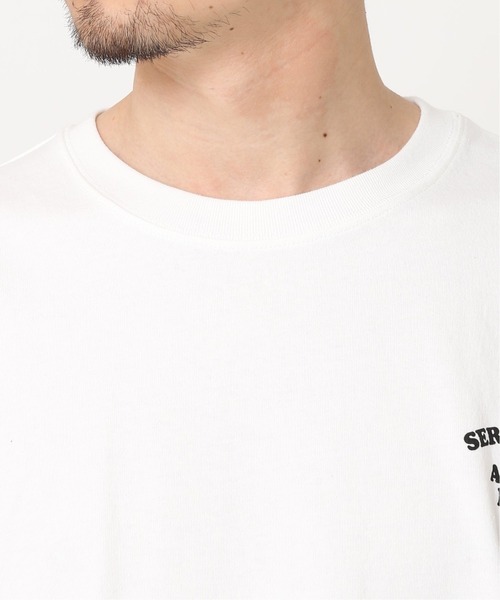 417 EDIFICE(フォーワンセブンエディフィス)の「◆【BIG SHIRTS / ビックシャツ】 ACHATS PARIS ロンTEE(Tシャツ/カットソー・メンズ・グレー/ネイビー/ホワイト・MEDIUM/SMALL/LARGE)」の15枚目の写真