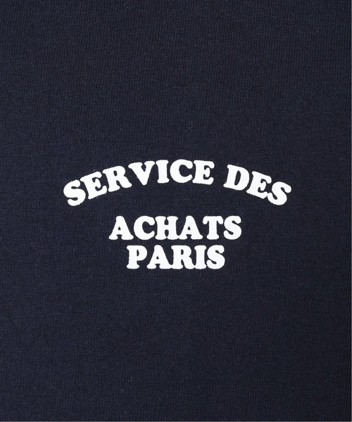 417 EDIFICE(フォーワンセブンエディフィス)の「◆【BIG SHIRTS / ビックシャツ】 ACHATS PARIS ロンTEE(Tシャツ/カットソー・メンズ・グレー/ネイビー/ホワイト・MEDIUM/SMALL/LARGE)」の5枚目の写真