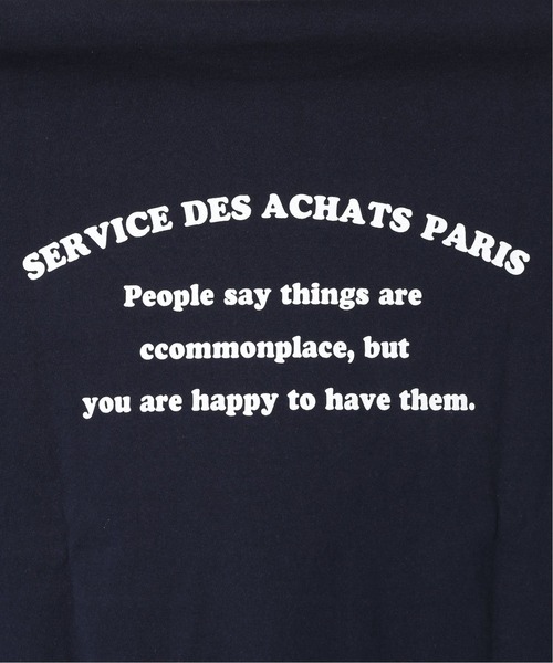 417 EDIFICE(フォーワンセブンエディフィス)の「◆【BIG SHIRTS / ビックシャツ】 ACHATS PARIS ロンTEE(Tシャツ/カットソー・メンズ・グレー/ネイビー/ホワイト・MEDIUM/SMALL/LARGE)」の18枚目の写真