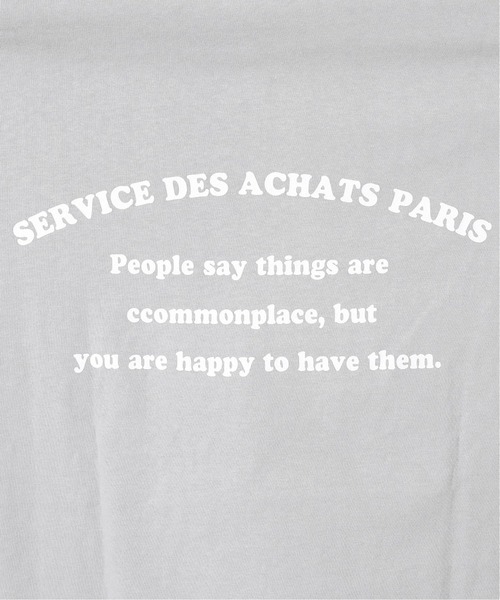 417 EDIFICE(フォーワンセブンエディフィス)の「◆【BIG SHIRTS / ビックシャツ】 ACHATS PARIS ロンTEE(Tシャツ/カットソー・メンズ・グレー/ネイビー/ホワイト・MEDIUM/SMALL/LARGE)」の14枚目の写真