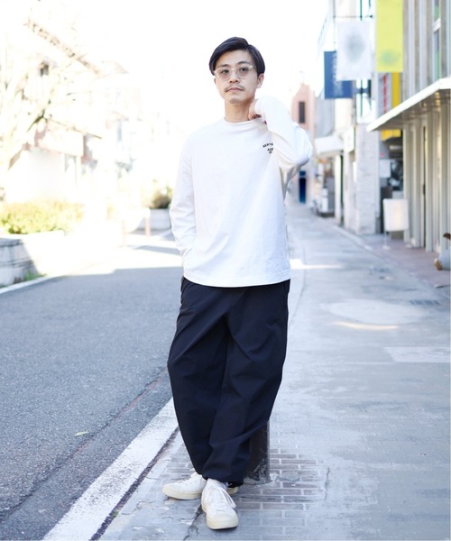 417 EDIFICE(フォーワンセブンエディフィス)の「◆【BIG SHIRTS / ビックシャツ】 ACHATS PARIS ロンTEE(Tシャツ/カットソー・メンズ・グレー/ネイビー/ホワイト・MEDIUM/SMALL/LARGE)」の21枚目の写真