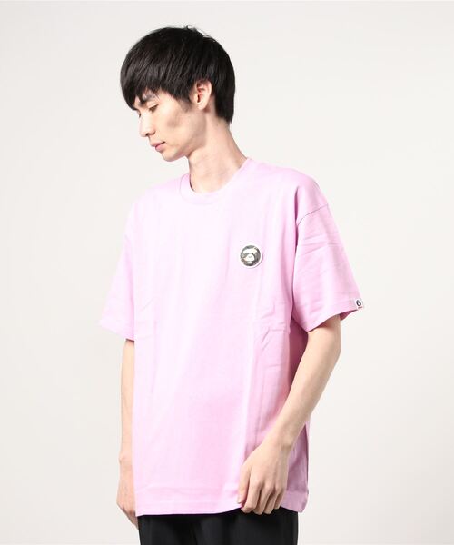 AAPE BY A BATHING APE(エーエイプバイアベイシングエイプ)の「AAPE NOW TEE(Tシャツ/カットソー・メンズ・パープル系その他2/ブラック/レッド/オレンジ/アイボリー/グレー系その他3/ブラウン系その他/グリーン系その他4/イエロー/ブルー系その他2/ライトピンク・LARGE/X-LARGE/SMALL/XX-LARGE/MEDIUM)」の9枚目の写真