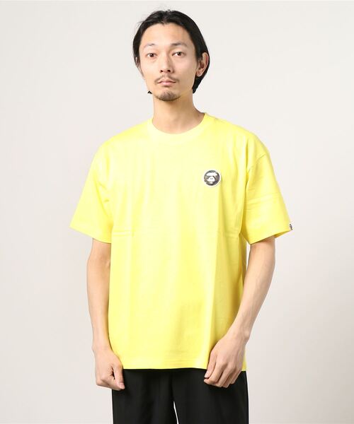 AAPE BY A BATHING APE(エーエイプバイアベイシングエイプ)の「AAPE NOW TEE(Tシャツ/カットソー・メンズ・パープル系その他2/ブラック/レッド/オレンジ/アイボリー/グレー系その他3/ブラウン系その他/グリーン系その他4/イエロー/ブルー系その他2/ライトピンク・LARGE/X-LARGE/SMALL/XX-LARGE/MEDIUM)」の1枚目の写真