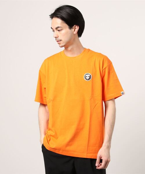 AAPE BY A BATHING APE(エーエイプバイアベイシングエイプ)の「AAPE NOW TEE(Tシャツ/カットソー・メンズ・パープル系その他2/ブラック/レッド/オレンジ/アイボリー/グレー系その他3/ブラウン系その他/グリーン系その他4/イエロー/ブルー系その他2/ライトピンク・LARGE/X-LARGE/SMALL/XX-LARGE/MEDIUM)」の11枚目の写真