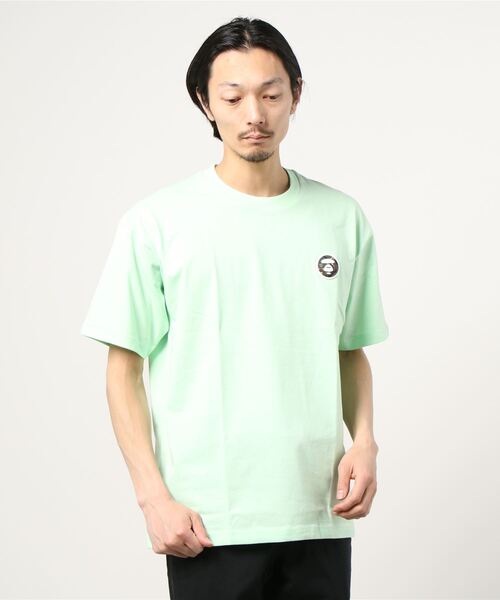 AAPE BY A BATHING APE(エーエイプバイアベイシングエイプ)の「AAPE NOW TEE(Tシャツ/カットソー・メンズ・パープル系その他2/ブラック/レッド/オレンジ/アイボリー/グレー系その他3/ブラウン系その他/グリーン系その他4/イエロー/ブルー系その他2/ライトピンク・LARGE/X-LARGE/SMALL/XX-LARGE/MEDIUM)」の6枚目の写真
