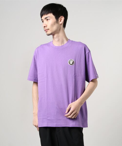 AAPE BY A BATHING APE(エーエイプバイアベイシングエイプ)の「AAPE NOW TEE(Tシャツ/カットソー・メンズ・パープル系その他2/ブラック/レッド/オレンジ/アイボリー/グレー系その他3/ブラウン系その他/グリーン系その他4/イエロー/ブルー系その他2/ライトピンク・LARGE/X-LARGE/SMALL/XX-LARGE/MEDIUM)」の8枚目の写真