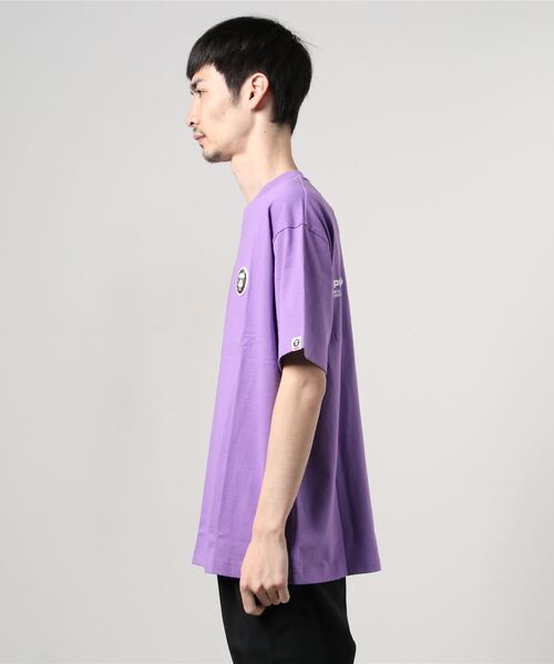 AAPE BY A BATHING APE(エーエイプバイアベイシングエイプ)の「AAPE NOW TEE(Tシャツ/カットソー・メンズ・パープル系その他2/ブラック/レッド/オレンジ/アイボリー/グレー系その他3/ブラウン系その他/グリーン系その他4/イエロー/ブルー系その他2/ライトピンク・LARGE/X-LARGE/SMALL/XX-LARGE/MEDIUM)」の12枚目の写真