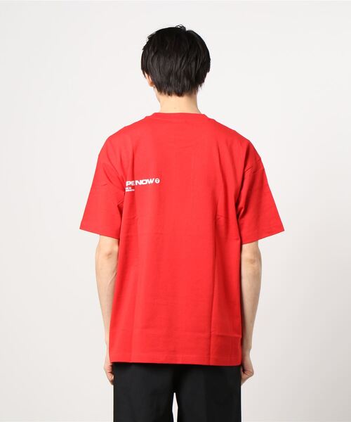 AAPE BY A BATHING APE(エーエイプバイアベイシングエイプ)の「AAPE NOW TEE(Tシャツ/カットソー・メンズ・パープル系その他2/ブラック/レッド/オレンジ/アイボリー/グレー系その他3/ブラウン系その他/グリーン系その他4/イエロー/ブルー系その他2/ライトピンク・LARGE/X-LARGE/SMALL/XX-LARGE/MEDIUM)」の18枚目の写真