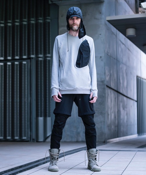 CIVILIZED（シヴィライズド）の「SURVIVAL CREW NECK TOP（スウェット・メンズ・グレー・2）」の4枚目の写真