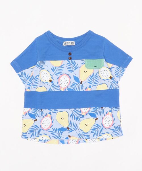 RAGMART(ラグマート)の「プリントヨークTシャツ フルーツ柄(Tシャツ/カットソー・キッズ・オフホワイト/サックスブルー・120cm/100cm/130cm/110cm)」の8枚目の写真