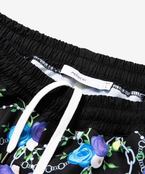 rehacer（レアセル）の「rehacer : Chain Rose Sarouel Pants Made in Japan / チェーンローズサルエルパンツメイドインジャパン（その他パンツ・メンズ・ブラック・LARGE/SMALL/MEDIUM）」の7枚目の写真