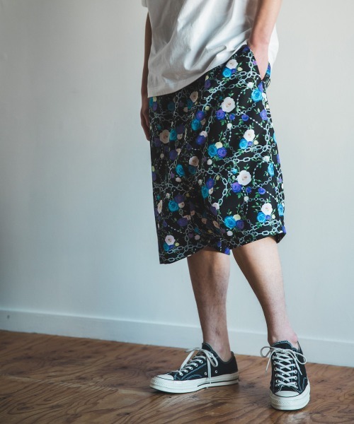 rehacer（レアセル）の「rehacer : Chain Rose Sarouel Pants Made in Japan / チェーンローズサルエルパンツメイドインジャパン（その他パンツ・メンズ・ブラック・LARGE/SMALL/MEDIUM）」の12枚目の写真