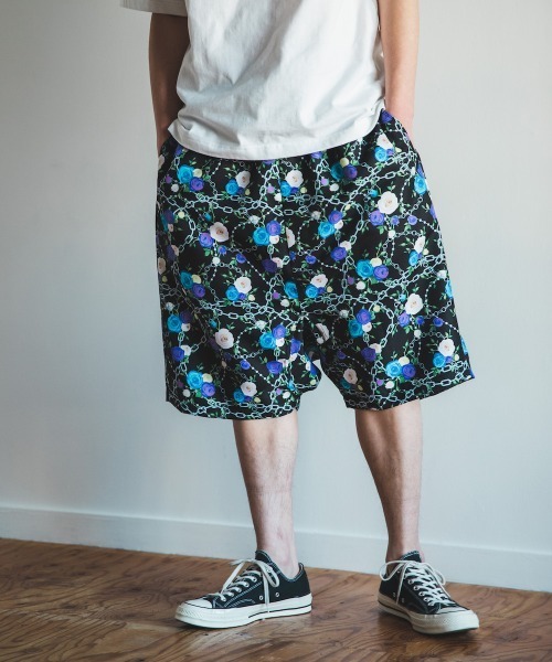 rehacer（レアセル）の「rehacer : Chain Rose Sarouel Pants Made in Japan / チェーンローズサルエルパンツメイドインジャパン（その他パンツ・メンズ・ブラック・LARGE/SMALL/MEDIUM）」の16枚目の写真