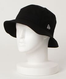NEW ERA（ニューエラ）の「【NEW　ERA/ニューエラ】ブランドロゴ 刺繍  バケットハット/ ブラック（ハット・メンズ）」