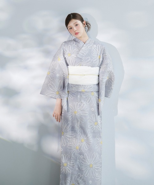 Dita（ディータ）の「1人で着られる浴衣5点セット 和歌山染工日本染め（ゆかた・しわへこ帯・下駄・着付け本・腰ひも）【K】（浴衣・レディース・その他1/その他2/その他3/その他4/その他5/その他6/その他7/その他8/その他10/その他9/その他12/その他11/その他13/その他14/その他15/その他16/その他17/その他18/その他19/その他20・FREE）」の17枚目の写真