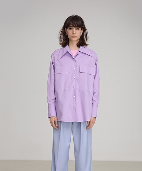 【UNSPOKEN】Light purple slacks FAZ19341chw
