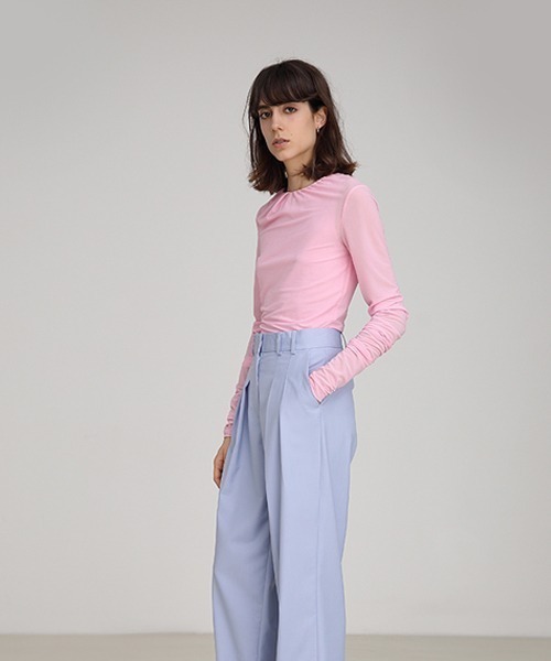【UNSPOKEN】Light purple slacks FAZ19341chw
