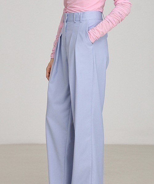【UNSPOKEN】Light purple slacks FAZ19341chw