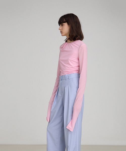 【UNSPOKEN】Light purple slacks FAZ19341chw
