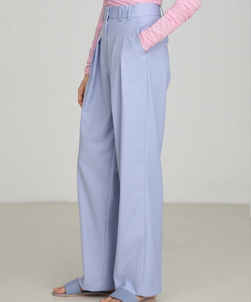 【UNSPOKEN】Light purple slacks FAZ19341chw