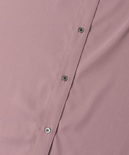 F by ROSSO（エフバイロッソ）の「F by ROSSO　モダールオーバーシャツワンピース（シャツワンピース・レディース・パープル/ネイビー・FREE）」の14枚目の写真