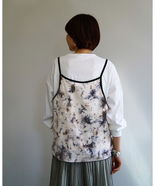 NICOLE white（ニコルホワイト）の「柄キャミソール＆長袖Tシャツセット（アンサンブル・レディース・その他1/その他2・FREE）」の13枚目の写真