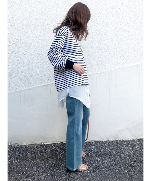 DRWCYS(ドロシーズ)の「シアードッキングタンク(タンクトップ・レディース・ベージュ/ホワイト・FREE)」の3枚目の写真