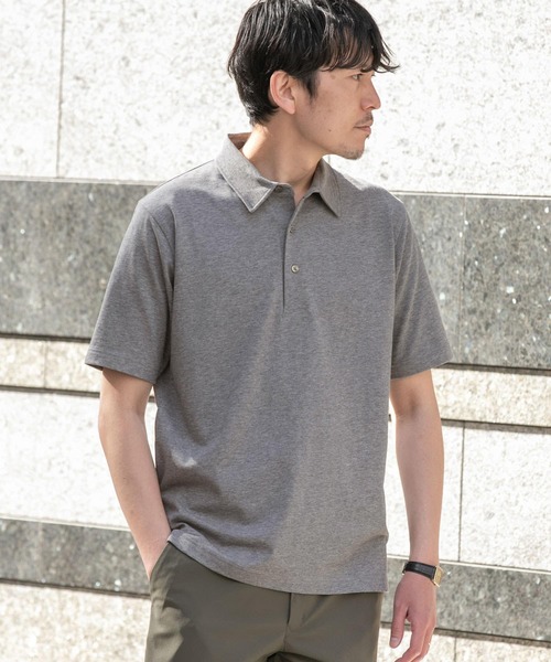 URBAN RESEARCH ROSSO MEN(アーバンリサーチロッソメン)の「汗染み防止ポロシャツ(ポロシャツ・メンズ・ホワイト/グレー/ブラック/ネイビー・X-LARGE/LARGE/SMALL/MEDIUM)」の18枚目の写真