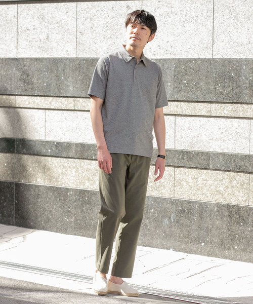 URBAN RESEARCH ROSSO MEN(アーバンリサーチロッソメン)の「汗染み防止ポロシャツ(ポロシャツ・メンズ・ホワイト/グレー/ブラック/ネイビー・X-LARGE/LARGE/SMALL/MEDIUM)」の13枚目の写真