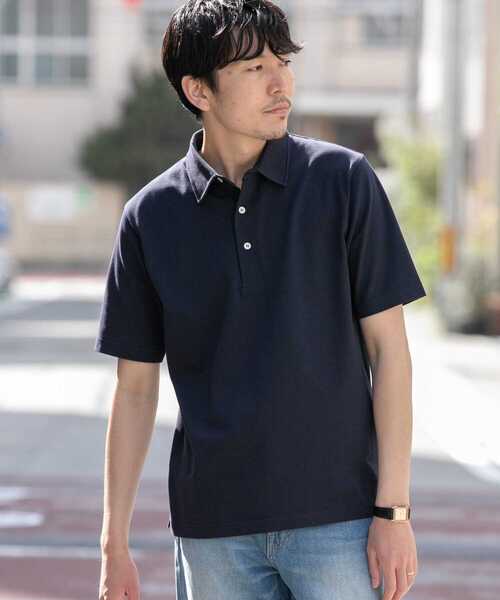 URBAN RESEARCH ROSSO MEN(アーバンリサーチロッソメン)の「汗染み防止ポロシャツ(ポロシャツ・メンズ・ホワイト/グレー/ブラック/ネイビー・X-LARGE/LARGE/SMALL/MEDIUM)」の5枚目の写真