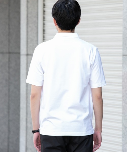 URBAN RESEARCH ROSSO MEN(アーバンリサーチロッソメン)の「汗染み防止ポロシャツ(ポロシャツ・メンズ・ホワイト/グレー/ブラック/ネイビー・X-LARGE/LARGE/SMALL/MEDIUM)」の6枚目の写真
