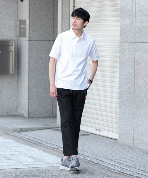 URBAN RESEARCH ROSSO MEN(アーバンリサーチロッソメン)の「汗染み防止ポロシャツ(ポロシャツ・メンズ・ホワイト/グレー/ブラック/ネイビー・X-LARGE/LARGE/SMALL/MEDIUM)」の10枚目の写真