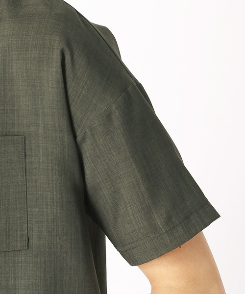 COMME CA ISM（コムサイズム）の「【セットアップ対応】ビッグ Ｔシャツ（Tシャツ/カットソー・メンズ・ブラック/ベージュ/ネイビー/カーキ・MEDIUM/LARGE/X-LARGE）」の5枚目の写真