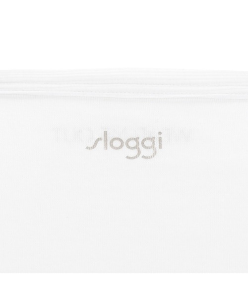 Sloggi(スロギー)の「スロギー メン ゴー Oネック スリム フィット(メンズ)sloggi men GO O-Neck Slim Fit JX(Tシャツ/カットソー・メンズ・ホワイト/ブラック・M/L/S)」の5枚目の写真