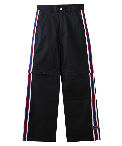 X-girl（エックスガール）の「SIDE LINE PANTS（その他パンツ・レディース・ネイビー/ベージュ/ブラック・S/M/XS）」の19枚目の写真