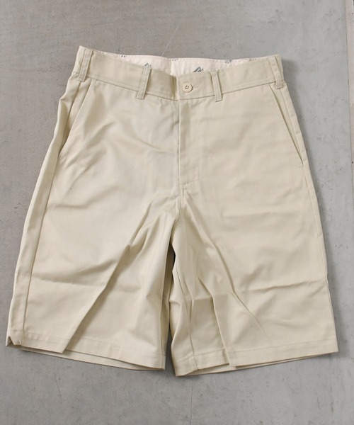 B.I.D.(ビーアイディー)の「《UNIVERSAL OVERALL》 UNIFORM SHORTS(チノパンツ・レディース・ブラック/ベージュ/グリーン/アイボリー・MEDIUM/LARGE/SMALL)」の2枚目の写真