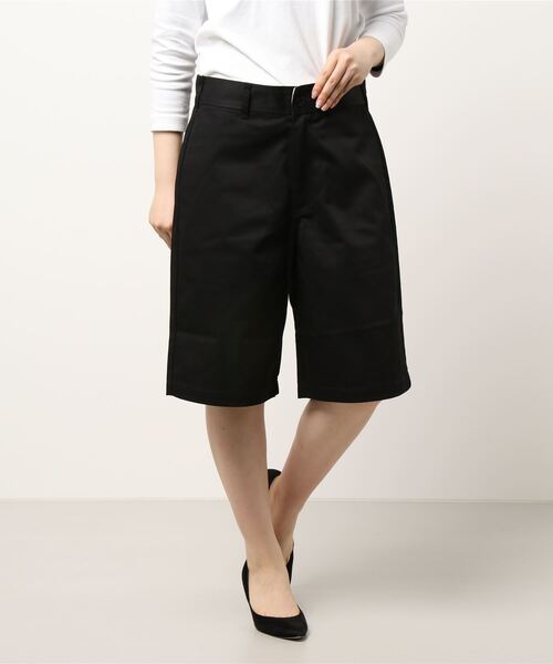 B.I.D.(ビーアイディー)の「《UNIVERSAL OVERALL》 UNIFORM SHORTS(チノパンツ・レディース・ブラック/ベージュ/グリーン/アイボリー・MEDIUM/LARGE/SMALL)」の7枚目の写真