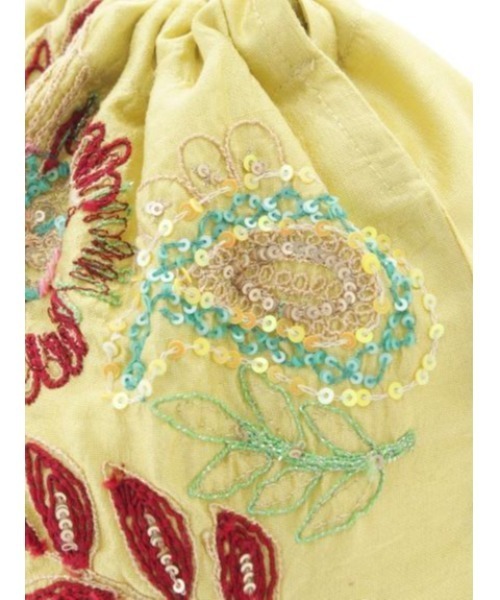 NE QUITTEZ PAS!（ヌキテパ）の「ne Quittez pas PAISLEY EMB POUCH（ショルダーバッグ・レディース・イエロー/ブルー・ONE SIZE）」の8枚目の写真