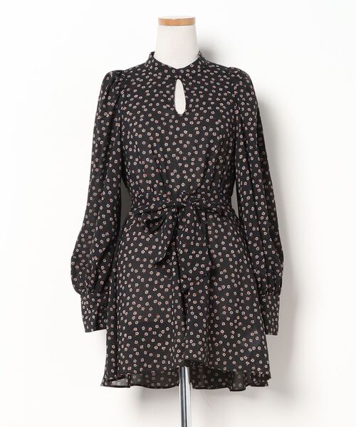 ブランド古着 花柄長袖ワンピース ワンピース Lily Brown リリーブラウン のファッション通販 Zozoused