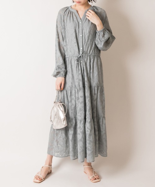 ジャガードシフォンワンピース ワンピース Randa ランダ のファッション通販 Zozotown