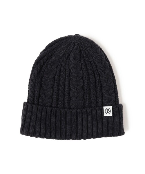 BEAMS HEART（ビームスハート）の「【ユニセックス】ケーブル編み ワッチキャップ（ニットキャップ/ビーニー・メンズ・ブラック/ネイビー/グレー/オレンジ系その他6・ONE SIZE）」の12枚目の写真