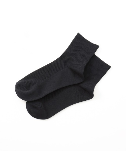 Honeys（ハニーズ）の「ショート丈リブソックス（ソックス/靴下・レディース・ホワイト/ブラック/レッド/ベージュ/イエロー/ブルー/グリーン・FREE）」の11枚目の写真