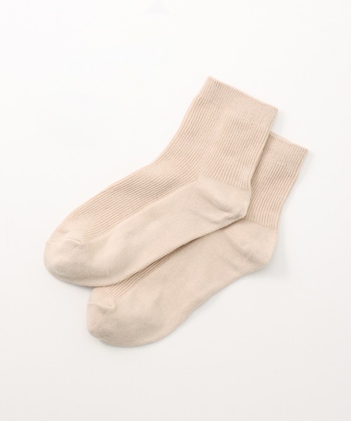 Honeys（ハニーズ）の「ショート丈リブソックス（ソックス/靴下・レディース・ホワイト/ブラック/レッド/ベージュ/イエロー/ブルー/グリーン・FREE）」の13枚目の写真