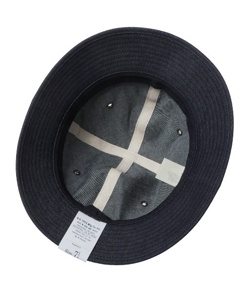 N.HOOLYWOOD(N.ハリウッド)の「DENIM HAT(ハット・メンズ・ネイビー・ONE)」の4枚目の写真