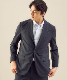WORK TRIP OUTFITS GREEN LABEL RELAXING | WTO ストレッチタフタ パッカブル ジャケット -ウォッシャブル-(テーラードジャケット)