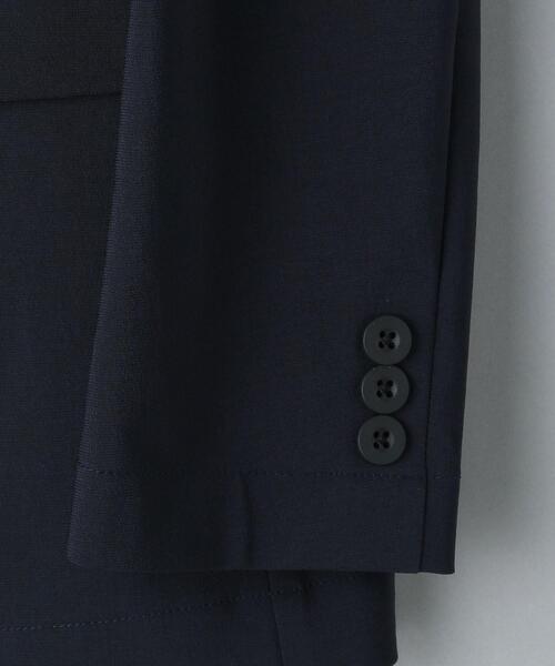 WORK TRIP OUTFITS GREEN LABEL RELAXING（ワークトリップアウトフィッツグリーンレーベル リラクシング）の「WTO ストレッチタフタ パッカブル ジャケット -ウォッシャブル-（テーラードジャケット・メンズ・ネイビー/ベージュ・XL/50/L/48/M/46/S/44）」の7枚目の写真